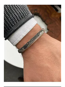 Erkek Bileklik - Metal Erkek Bileklik - Taşlı Erkek Bileklik - Taşlı Otantik Model