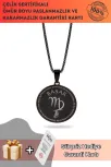 Başak Burcu Kolyesi Çelik Kolye Siyah Polo Zincir Cklbasakbr1-syh Başak Burcu Kolyesi Çelik Kolye Siyah Polo Zincir Cklbasakbr1-syh
