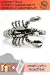 Akrep Figürlü Erkek Çelik Bileklik Özel Tasarım Lüks Model