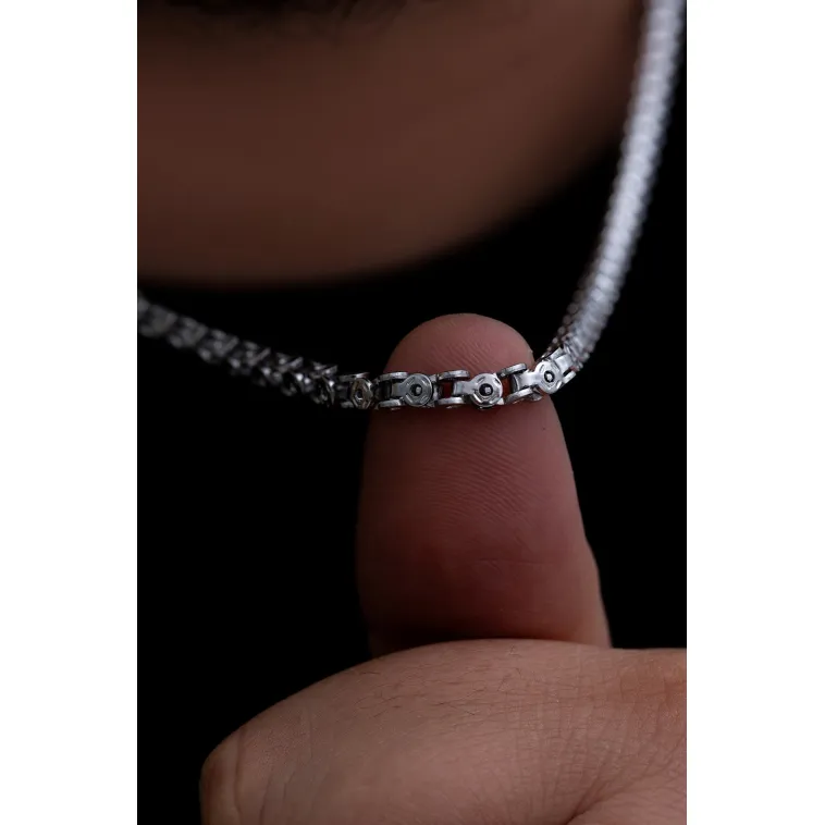 Erkek Çelik Kolye - Pullu Model Çelik Kolye Erkek Çelik Kolye - Pullu Model Çelik Kolye