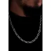 Erkek Çelik Kolye - Desenli Halka Model Çelik Kolye Erkek Çelik Kolye - Desenli Halka Model Çelik Kolye