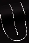 Erkek Gümüş Kolye Bileklik Set - 925 Ayar 4 mm Oksitli Ezme Gurmet Zincir Gümüş Kolye Bileklik Set