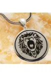 Aslan Figürlü Erkek Gümüş Kolye Zincir Aslan Figürlü Erkek Gümüş Kolye Zincir