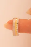 Erkek Gümüş Yüzük - 925 Ayar Sarı Ve Beyaz Model Gümüş Alyans Yüzük Erkek Gümüş Yüzük - 925 Ayar Sarı Ve Beyaz Model Gümüş Alyans Yüzük