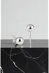 Kadın Gümüş Küpe - 5 mm 925 Ayar Gümüş Top Küpe