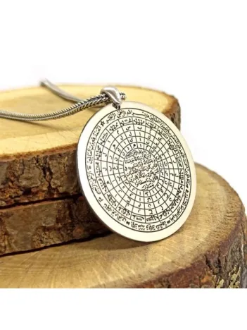 Cennet-ül Esma Erkek 925 Ayar Gümüş Kolye