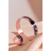 Kadın Bakır Bileklik Yüzük Set - Andrelina Model Özel Baskı Metal Kutu Ve Kuvars Taşı Kadın Bakır Bileklik Yüzük Set - Andrelina Model Özel Baskı Metal Kutu Ve Kuvars Taşı