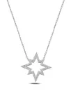 Zirkon Taşlı Kutup Yıldızı Kadın Gümüş Kolye GKLKTPYLDZ2-GMS Zirkon Taşlı Kutup Yıldızı Kadın Gümüş Kolye GKLKTPYLDZ2-GMS