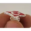 Ay Yıldız Türk Bayrağı Gümüş Rozet Ay Yıldız Türk Bayrağı Gümüş Rozet