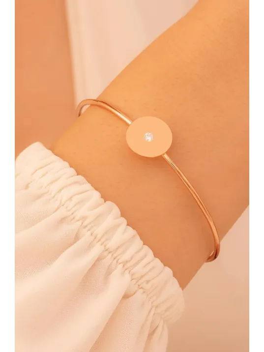 Kadın Gümüş Bileklik - El Yapımı Gümüş Zirkon Taşlı Yuvarlak Motifli Kadın Bileklik Kadın Gümüş Bileklik - El Yapımı Gümüş Zirkon Taşlı Yuvarlak Motifli Kadın Bileklik