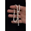 Gümüş Tespih Arpa Kesim Büyük Boy 24gr Gümüş Tespih Arpa Kesim Büyük Boy 24gr