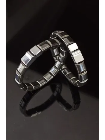 Hematit Doğaltaş Erkek Bileklik TBL1031HMTT-SYH