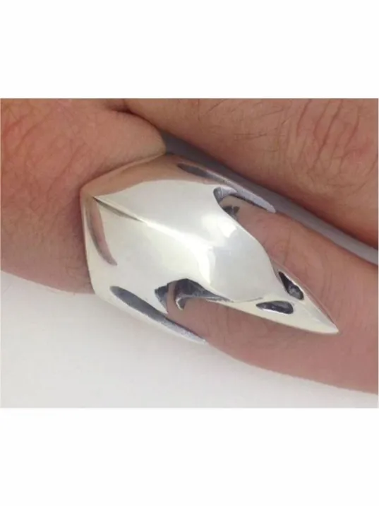 Erkek Gümüş Yüzük - Kuzgun Kafası 925 Ayar Gümüş Erkek Yüzük Erkek Gümüş Yüzük - Kuzgun Kafası 925 Ayar Gümüş Erkek Yüzük