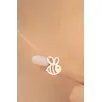 Rose Renk Kaplama Kararmayan Kadın Arı Maya Model 925 Ayar Gümüş Kolye (14 Şubat Sevgililer Günü Hediyesi) Rose Renk Kaplama Kararmayan Kadın Arı Maya Model 925 Ayar Gümüş Kolye (14 Şubat Sevgililer Günü Hediyesi)