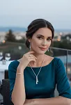 Çağ Bayan Zirkon Taşlı Gümüş Su Yolu Set - Kolye, Bileklik, Küpe, Yüzük