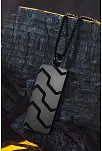 Blackstone Vortex Desenli Erkek Kolye 3.5 cm Parlak Çelik Kararmaz Polo Zincir