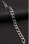 Erkek Çelik Bileklik Figaro Çelik Bileklik 10 Mm Kalın Model Erkek Çelik Bileklik Figaro Çelik Bileklik 10 Mm Kalın Model