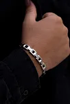 Erkek Çelik Bileklik - Vida Model Çelik Bileklik