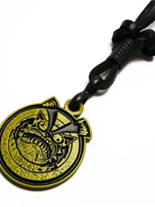 Kötü Kedi Şerafettin Erkek Deri Kolye