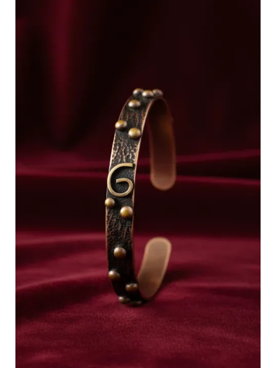 G Motif Model %100 Saf Bakır Erkek Kadın Bileklik – Metal Kutu ve Doğal Taşlar G Motif Model %100 Saf Bakır Erkek Kadın Bileklik – Metal Kutu ve Doğal Taşlar