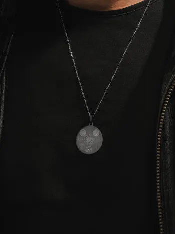 12 Dualı Çift Taraflı Koruyucu Zırh Kolyesi Celcelütiye , Nazar Duası , Rufai Gülü