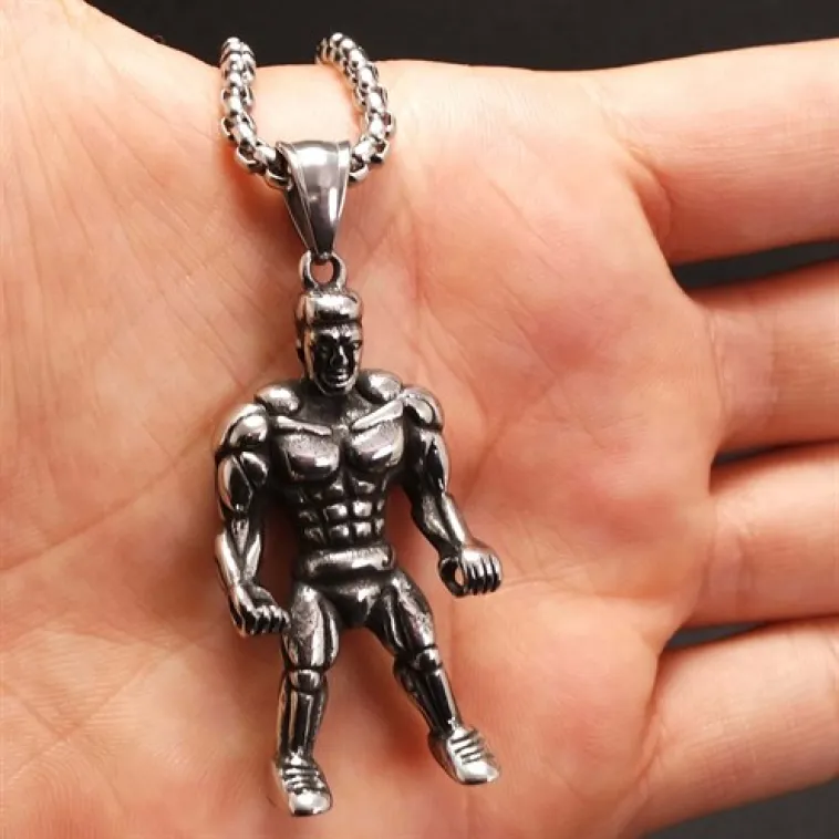 Ottoman Fitness Bodybuilding Erkek Çelik Kolye Zincir Ottoman Fitness Bodybuilding Erkek Çelik Kolye Zincir