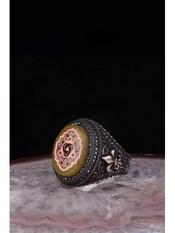 Teşkilatı Mahsusa Erkek Gümüş Yüzük - 925 Ayar Erkek Gümüş Yüzük