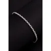 Erkek Gümüş Bileklik - 3 mm Forse Zincir Gümüş Bileklik Erkek Gümüş Bileklik - 3 mm Forse Zincir Gümüş Bileklik