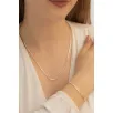 Kadın Gümüş Kolye Bileklik Set - 925 Ayar Küp Zincir Gümüş Set 2mm Kadın Gümüş Kolye Bileklik Set - 925 Ayar Küp Zincir Gümüş Set 2mm