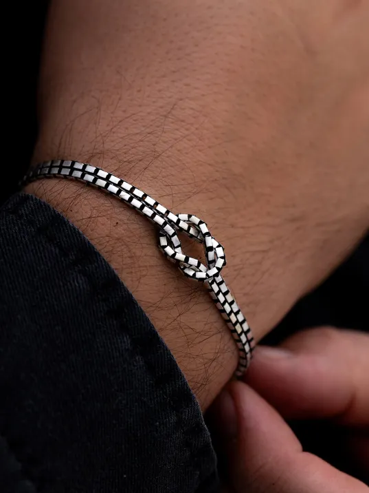 Erkek Gümüş Bileklik - Küp Model Gümüş Bileklik Erkek Gümüş Bileklik - Küp Model Gümüş Bileklik