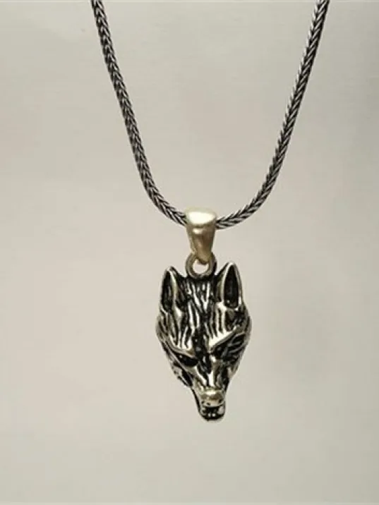 Bozkurt Gümüş Erkek Kolye Zincir