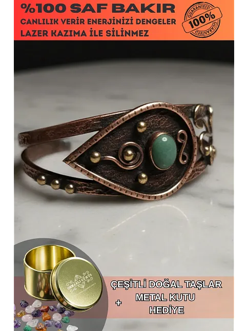 Erkek Çelik Bileklik - Kahverengi Deri Model Siyah Spiral Desenli Erkek Bileklik