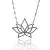Lotus Çiçeği Bayan Gümüş Kolye Lotus Çiçeği Bayan Gümüş Kolye
