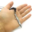 Beyaz Erkek Avcı Bıçak Motif Deri Kolye Büyük Boy Dkl000kılıc Beyaz Erkek Avcı Bıçak Motif Deri Kolye Büyük Boy Dkl000kılıc