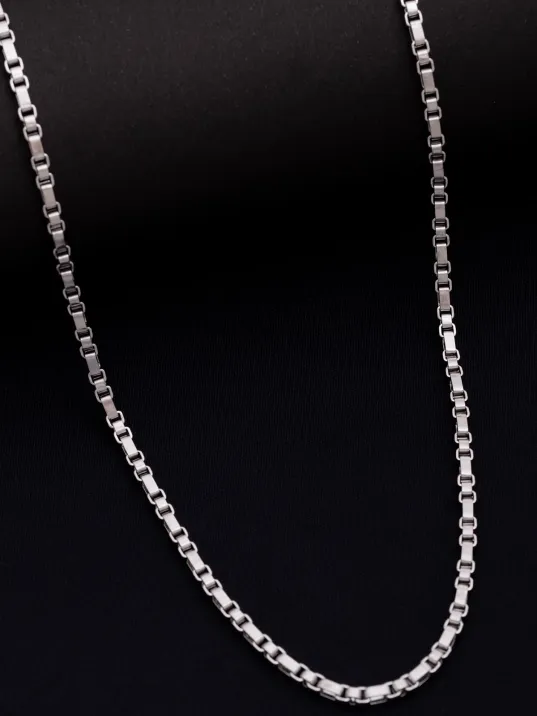 Erkek Çelik Kolye - Halka Desenli Model 2 Çelik Erkek Kolye