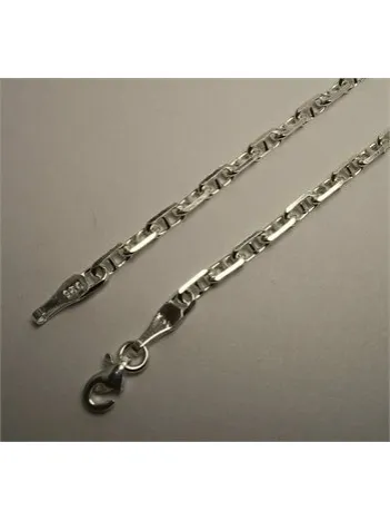 BARLI FORSE ERKEK GÜMÜŞ KOLYE ZİNCİR İNCE MODEL