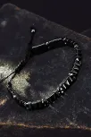 Erkek Kadın Doğal Taş Bileklik - Siyah Hematit Doğal Taşlı Makrome Yuvarlak Model 2 Unisex Bileklik Erkek Kadın Doğal Taş Bileklik - Siyah Hematit Doğal Taşlı Makrome Yuvarlak Model 2 Unisex Bileklik