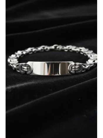 Erkek Çelik Bileklik - İsim Yazılabilir Euro Kral Zincir Model Erkek Bileklik Erkek Çelik Bileklik - İsim Yazılabilir Euro Kral Zincir Model Erkek Bileklik