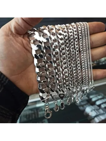 Gurmet Gümüş Erkek Bileklik Künye