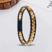 Erkek Doğaltaş Bileklik - 6Mm Damarlı Faset Kesim Doğal Kahverengi Akik Taşlı Deri Kordon Bileklik Erkek Doğaltaş Bileklik - 6Mm Damarlı Faset Kesim Doğal Kahverengi Akik Taşlı Deri Kordon Bileklik