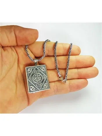 Gümüş Cevşen Muska Haznesi Büyük Boy