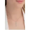 Baget Taşlı Yaprak Model Kadın Gümüş Kolye Gklyprkmdl5-ros Baget Taşlı Yaprak Model Kadın Gümüş Kolye Gklyprkmdl5-ros