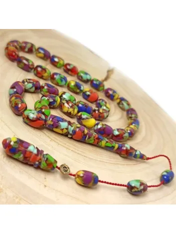 Bonibon Sıkma Kehribar Kırılmaz İmameli Tesbih KTPKRSBNBON