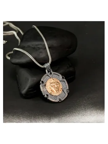 Teşkilatı Mahsusa Yuvarlak Model 925 Ayar Gümüş Erkek Kolye Zincir