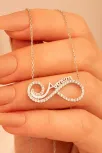 Annem Yazılı Sonsuzluk Kadın Gümüş Kolye GKLSNSZLKM1-GMS Annem Yazılı Sonsuzluk Kadın Gümüş Kolye GKLSNSZLKM1-GMS