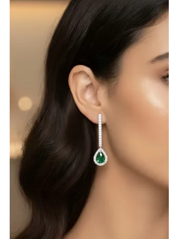 Artemis Su Yolu Gümüş Küpe