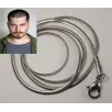 Yassı Model Sarp Snake Yılan Kolye Erkek Çelik Kolye Zincir 316l Paslanmaz Çelik Yassı Model Sarp Snake Yılan Kolye Erkek Çelik Kolye Zincir 316l Paslanmaz Çelik