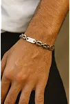 Erkek Çelik Bileklik - Gemici Model Plaka Erkek Çelik Bileklik Erkek Çelik Bileklik - Gemici Model Plaka Erkek Çelik Bileklik