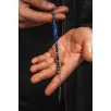 Erkek Kadın Doğal Taş Bileklik - Lapis Doğal taş Çelik Halat Ve Çelik Klipsli Bileklik Erkek Kadın Doğal Taş Bileklik - Lapis Doğal taş Çelik Halat Ve Çelik Klipsli Bileklik