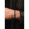 Erkek Kadın Doğal Taş Bileklik - Siyah Hematit Doğal Taşlı Makrome Model 4 Unisex Bileklik Erkek Kadın Doğal Taş Bileklik - Siyah Hematit Doğal Taşlı Makrome Model 4 Unisex Bileklik
